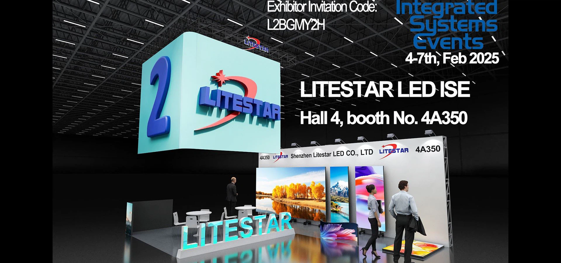 LITESTAR LED 2025 ISE in Barcelona