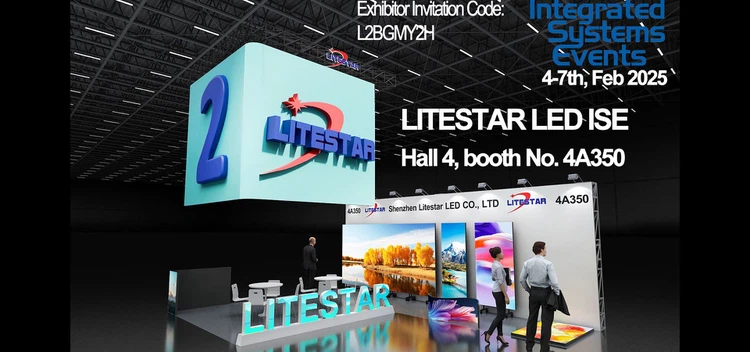 LITESTAR LED 2025 ISE in Barcelona